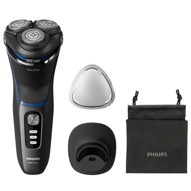PHILIPS - RASOIO 3TEST WETDRY RICAR 60MIN C/LAME P