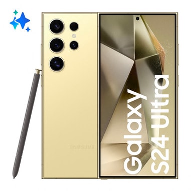 SAMSUNG - SMART S24 ULTRA 512GB TITANIUM YELLOW