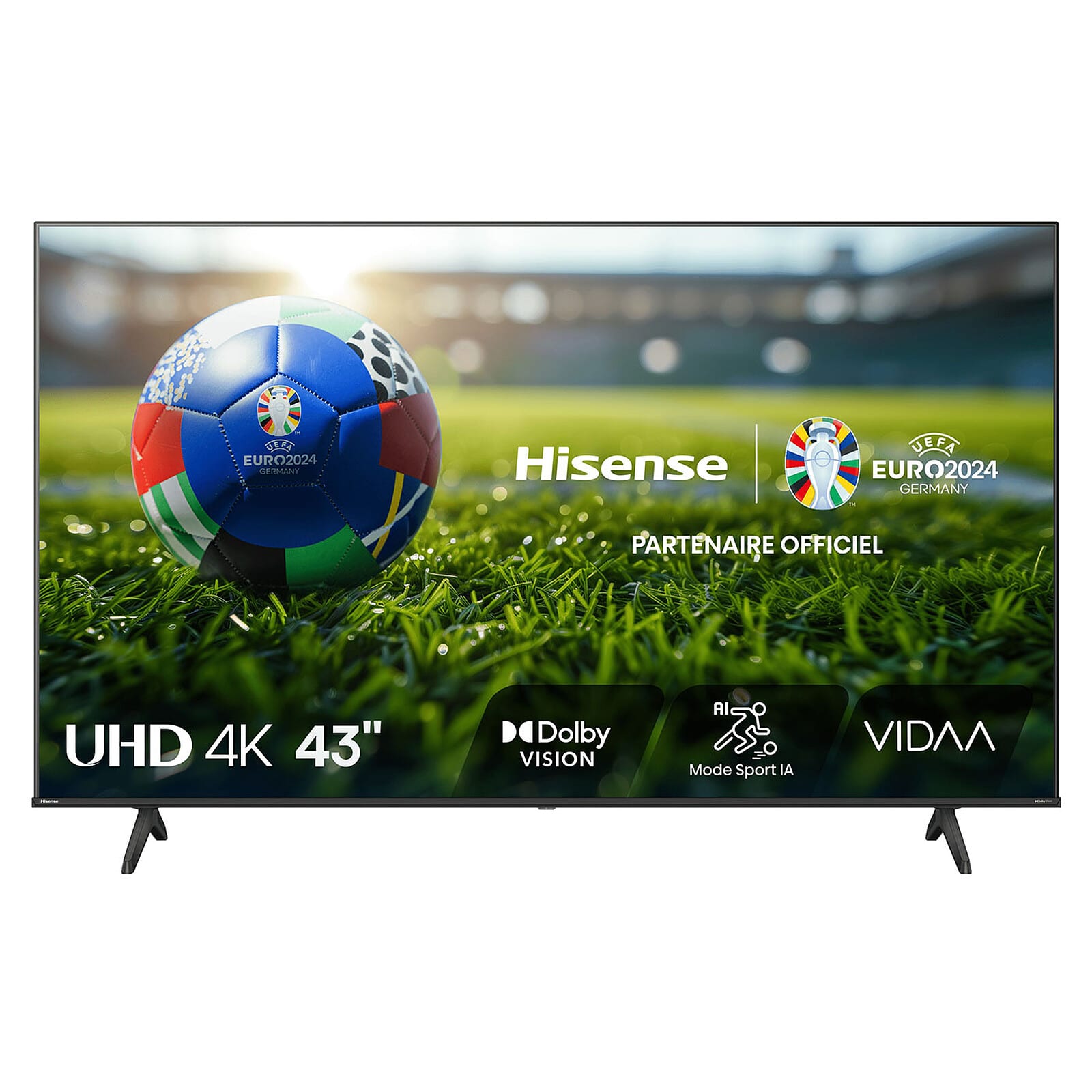 HISENSE - LED 43 4K UHD 3HDMI 2USB HEVC S2