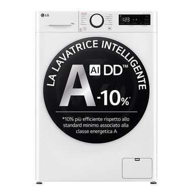 LG - LAVATRICE  10KG A-10  T.WASH  VAPORE