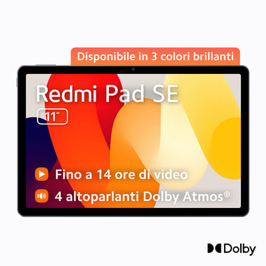 XIAOMI - REDMI PAD SE 106 2K 4/128 MINT GREEN