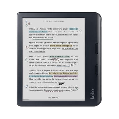 KOBO - LIBRA COLOR BLK KALEIDO 3 7 BT WIFI KOON428KUBKKCK