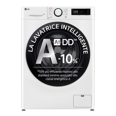 LG - LAVATRICE SLIM A-10 9KG 1200GIRI AIDD