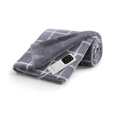 IMETEC - PLAID RISCLADABILE 6T GRIGIO 150X95