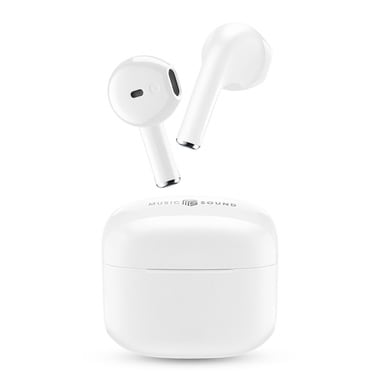 MUSIC SOUND - AURICOLARI TWS CAPSULA SWAG BIANCHI