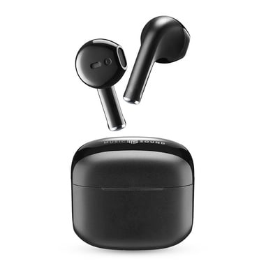 MUSIC SOUND - AURICOLARI TWS CAPSULA SWAG NERI