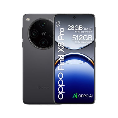 OPPO - DIS6.78AM 16/512 FOT50+50+50ANT32 5G BLK OOPFINDX8PRO16512