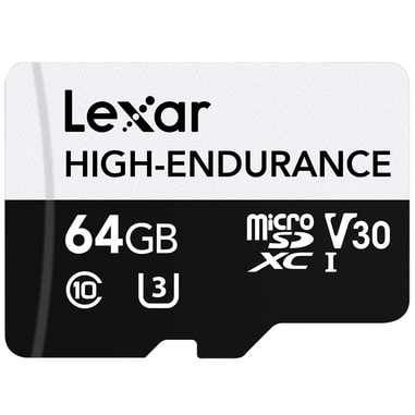 LEXAR - MICROSD HC 64GB HIGH-ENDURANCE