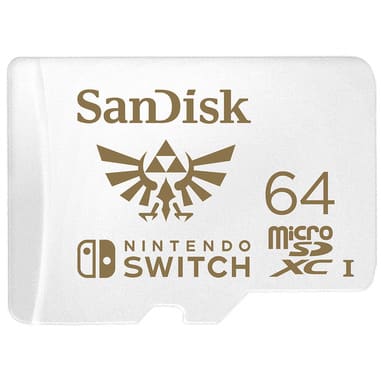 SAN DISK - SANDISK MICROSD NINTENDO SWITCH 64GB SAD3100893