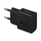 SAMSUNG - CARICABATTERIE TYPE C NERO 25W (NO CAVO)