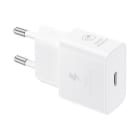 SAMSUNG - CARICABATTERIE TYPE C BIANCO 25W NO CAVO