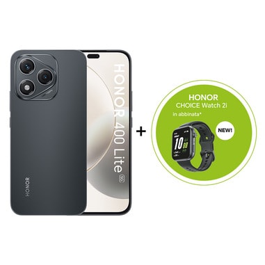 HONOR - BUNDLE HONOR400LITE(8/256GB)BLK+WATCH 2I HOR400LITE5G8256+2I
