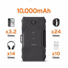 FORNITORE GENERICO - POWERBANK SOLARE 10000 HEAD