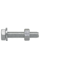 UNIFIX SWG - CF.VITI TE+DADO+ROND.Z.B. 10X20 20PZ.