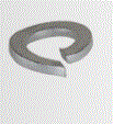 UNIFIX SWG - CF.ROND.GROVER.ZN. 15PZ D.12