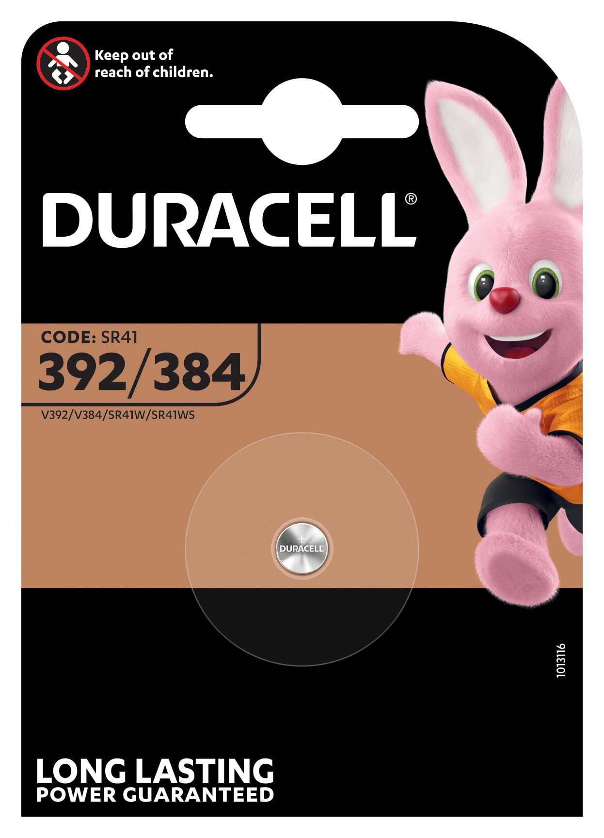 DURACELL - D392/384 BLISTER 1 BATT ARG 1,5V X OROL. DU87