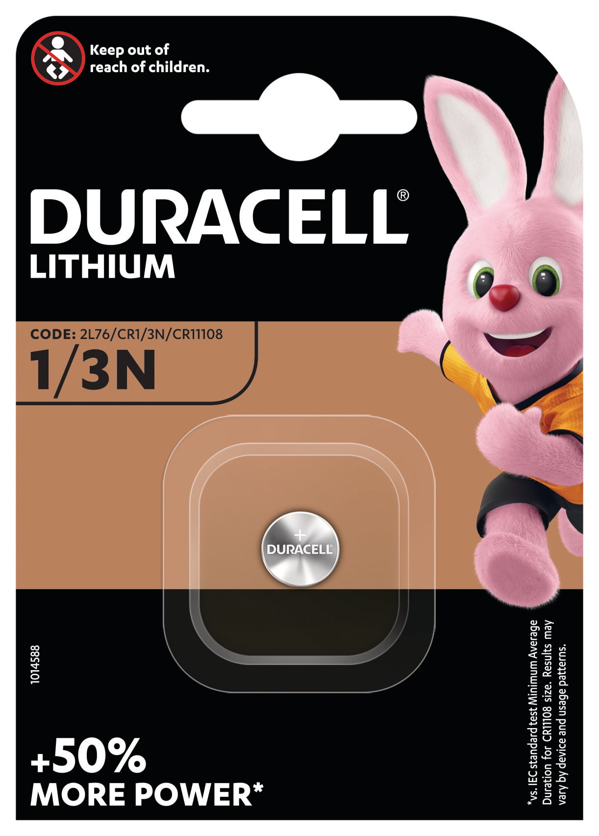 DURACELL - DL1-3N BATT LITIO 1/3 ULTRA M3 FOTO 3V DU46