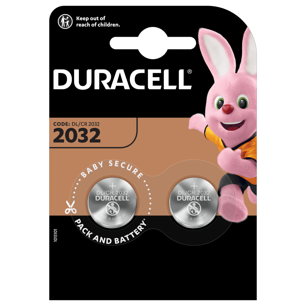 DURACELL - DL2032BL2 BATT LITIO 3V X OROLOGI/CALCOL DU22B2