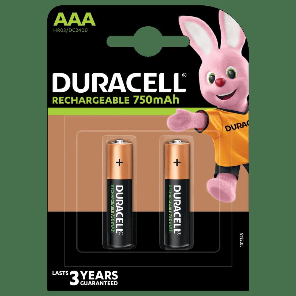 DURACELL - HR03B2 RICAR. MINISTILO BL2 750 MAH HR03