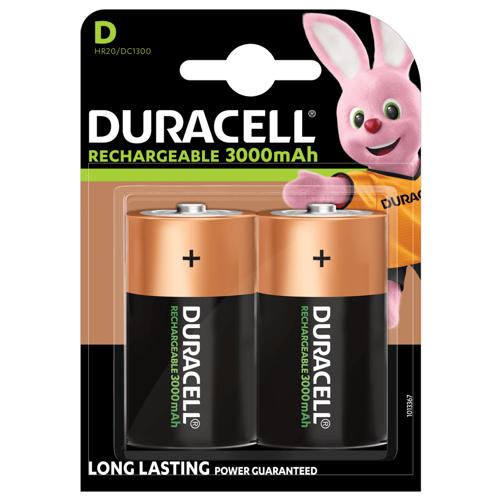 DURACELL - HR20 BLISTER 2 BATT TORCIA RICARIC HR20B2