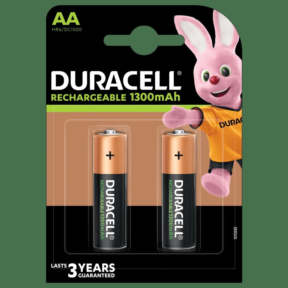 DURACELL - HR6B2 BL 2 BATT RICAR. STILO B2 1300mAh DU69