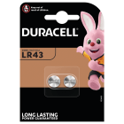 DURACELL - LR43 BLISTER 2 BATT 1,5V ALCAL MULTIUSO