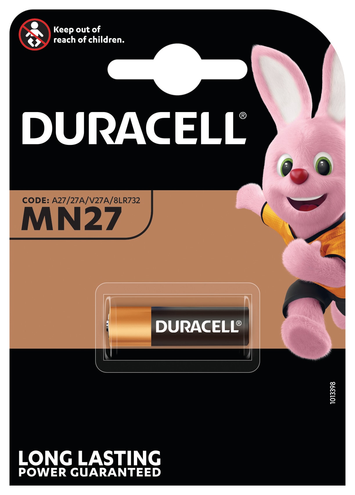 DURACELL - MN27 BATT 12V 27A MULTIUSO