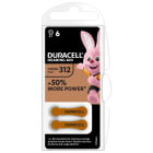 DURACELL - TAB312 BLISTER 6 BATT 1,4V APP ACUSTICI