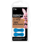 DURACELL - TAB675 BLISTER 6 BATT 1,4V APP ACUSTICI