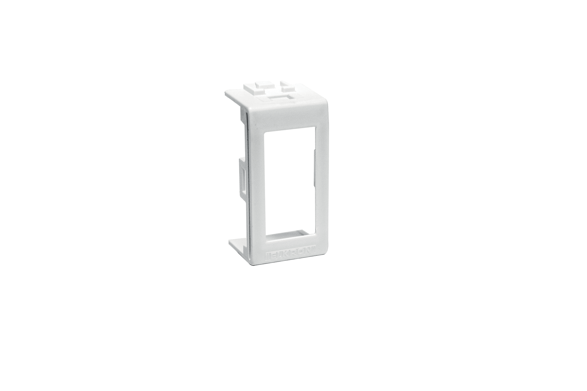 ELKRON - Kit adattatori per lettore chiave compatibili con gamma BTICINO LIGHT e INTERNATIONAL, bianco DKAB/I KIT 5 ADATTATORI.
