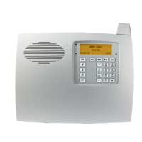 URMET - Centrale antintrusione wireless con display e tastiera, alimentazione a 230Vca, 1057, c/alimentazione di rete.