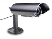 URMET - Telecamera bullet CVBS 420TVL ottica fissa 6mm per esterno in bianco e nero.