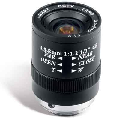 URMET - ottica varifocal manuale 5-100mm varifocal 5-100mm manuale