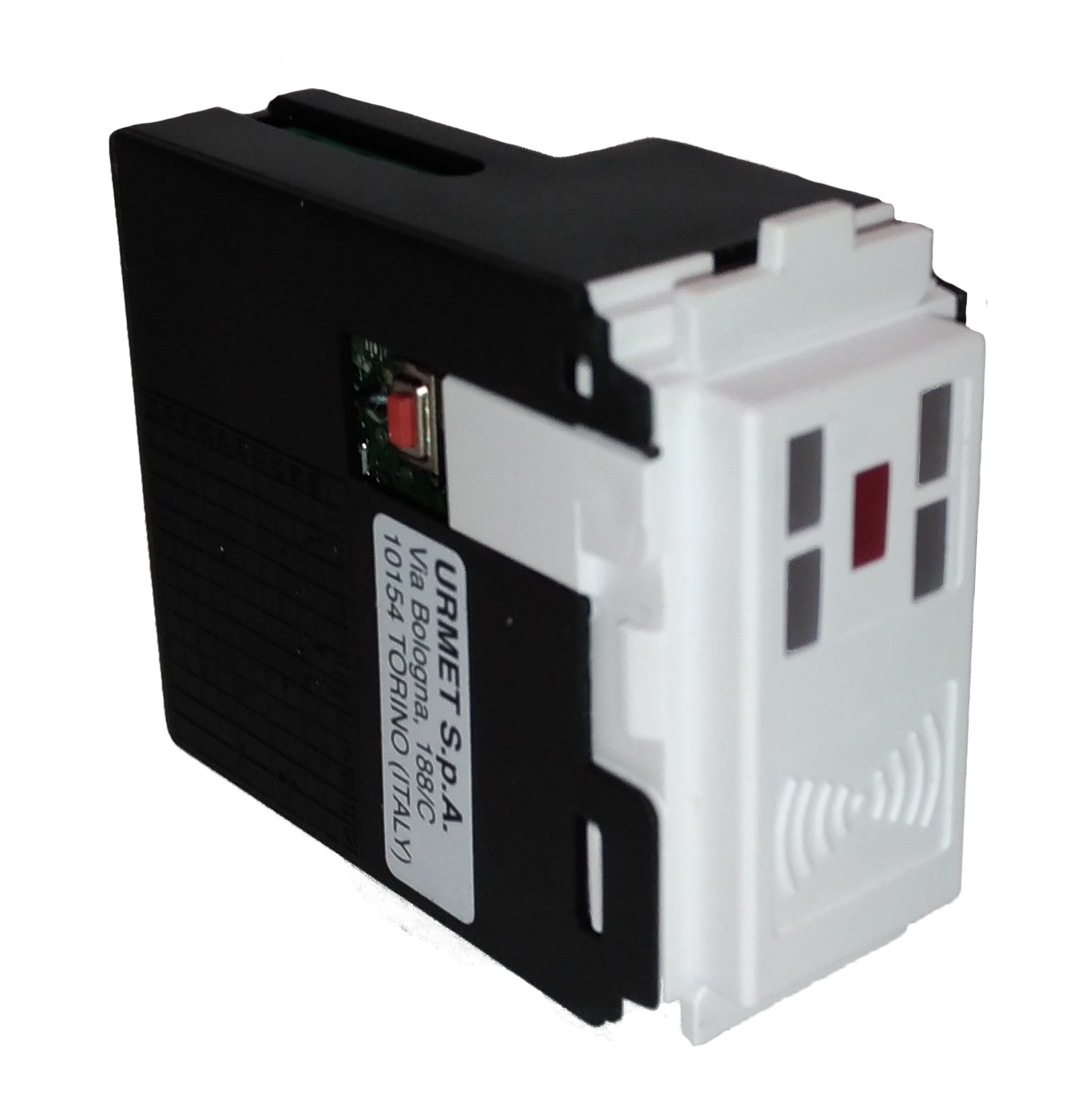 ELKRON - lettore chiave prossimità Mifare per centrali gamma MP500 compatibile chiavi DK70 e DK80, bianco DK510M-P/B prox.