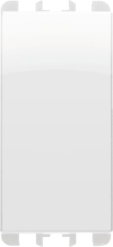 URMET - Pulsante morsetti a vite 1 modulo 1P NO 10A Nea bianco ghiaccio TST BG