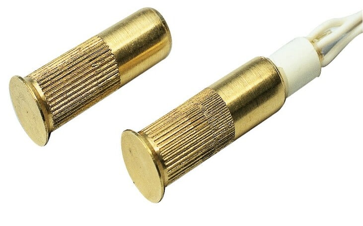 URMET - Contatto magnetico in ottone da incasso IMQA 1 livello, 1061, 1067 e 1068 CONTATTO MAGN. OTTONE DA INC.