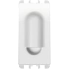 URMET - Passacavo 1 modulo Nea bianco ghiaccio.