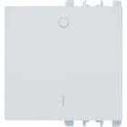 URMET - Copritasto simbolo 0 I a interruttore 2P 2M, Nea, bianco.