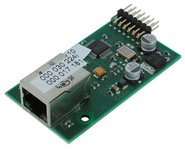 URMET - Interfaccia ethernet per centrali digitali, linea 500 LAN/TCP/IP.