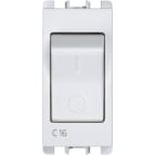 URMET - interruttore magnetotermico 1 modulo 1P+N C 16A Nea bianco mgnterm 1P+NC 16A 1M