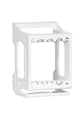 URMET - Supporto guida DIN 35mm 2 moduli.