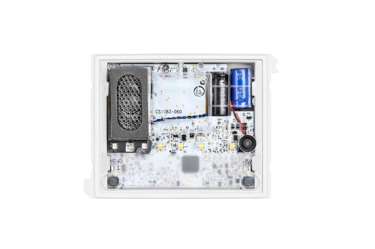 URMET - Posto esterno audio 2V con ingresso per telecamere di controllo e TVCC Alpha sistema 2Voice.