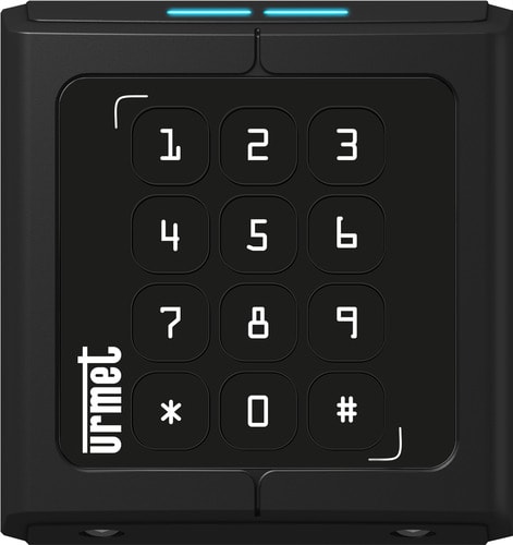 URMET - Tastiera con lettore di prossimità Mifare Plus e interfaccia Bluetooth, Transit+, Ipassan, 2 smart PERIFERICA PROX/TAST MIFARE+
