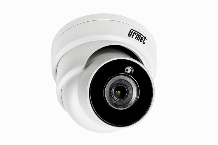 URMET - Telecamera dome IP 4M ottica fissa 2.8mm per Building&Retail PRO.