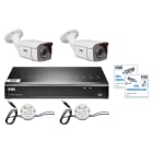 URMET - Kit AHD 5M 4CH con telecamere Building&Retail ECO e ottica fissa.