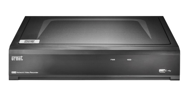 URMET - NVR 4CH 4K H.265 POE Building&Retail 4 porte.