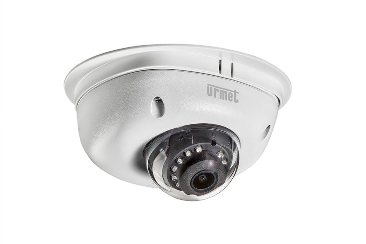 URMET - Telecamera dome IP 5M 2.8mm ottica fissa, ideale per Building&Retail ECO.