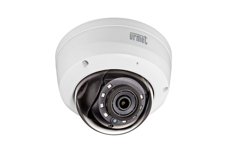 URMET - Telecamera Vandal Dome IP NEIUS 5M Ottica Fissa 2.8mm.