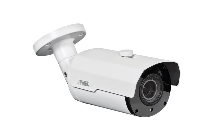URMET - Telecamera bullet IP 4K Building&Retail PRIME, ottica motorizzata 2.7-13.5mm AF.