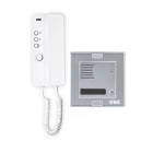 URMET - Kit monofamiliare audio con pulsantiera Sinthesi S2 e Citofono Mìro, sistema 4+n CITOSET V1 1150 PUL.1148.
